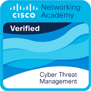Cisco - Cyber Threat Management badge