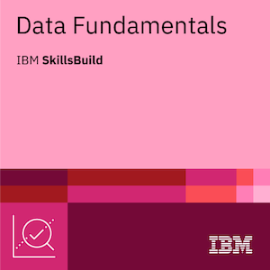 IBM - Data Fundametals badge